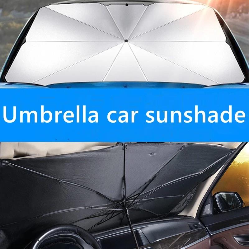 Multi Purpose Convenient Folda - Car Sunshade Windshield Umbrella Foldable recension och pris