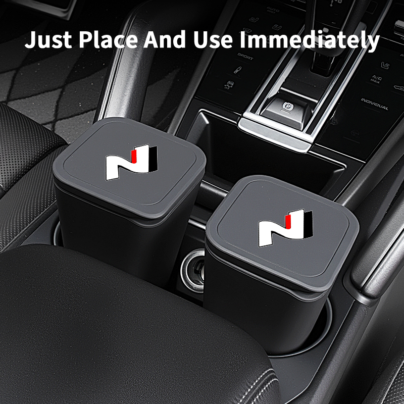 Silicone Car Door Storage Tras - Waterproof Car Trash Can With Lid recension och pris